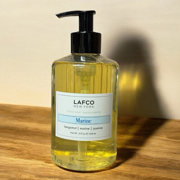 LAFCO New York Liquid Soap, Marine - Bergamot, Marine & Jasmin 12 oz / 354ml - Picture 2 of 8